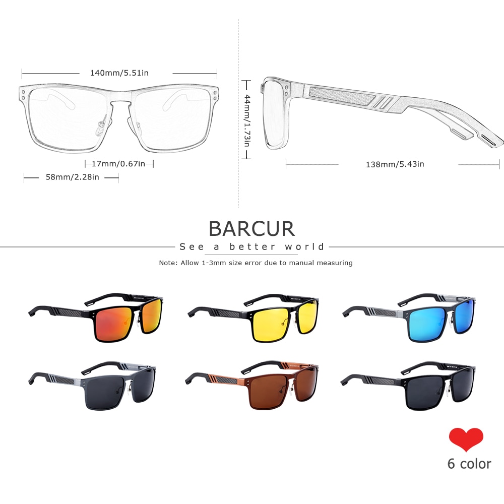 BARCUR-Trending-Styles-Aluminium-Magnesium-Glass-Square-Men-Sunglasses-Polarized-Sun-glasses-for-Men-Sport-Eyewear-3
